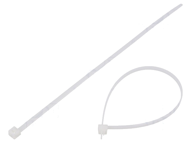 Kabelbinder; losmaakbaar; L: 250mm; W: 4,6mm; polyamide; 200N Kabelbinder; losmaakbaar; L: 250mm; W: 4,6mm; polyamide; 200N